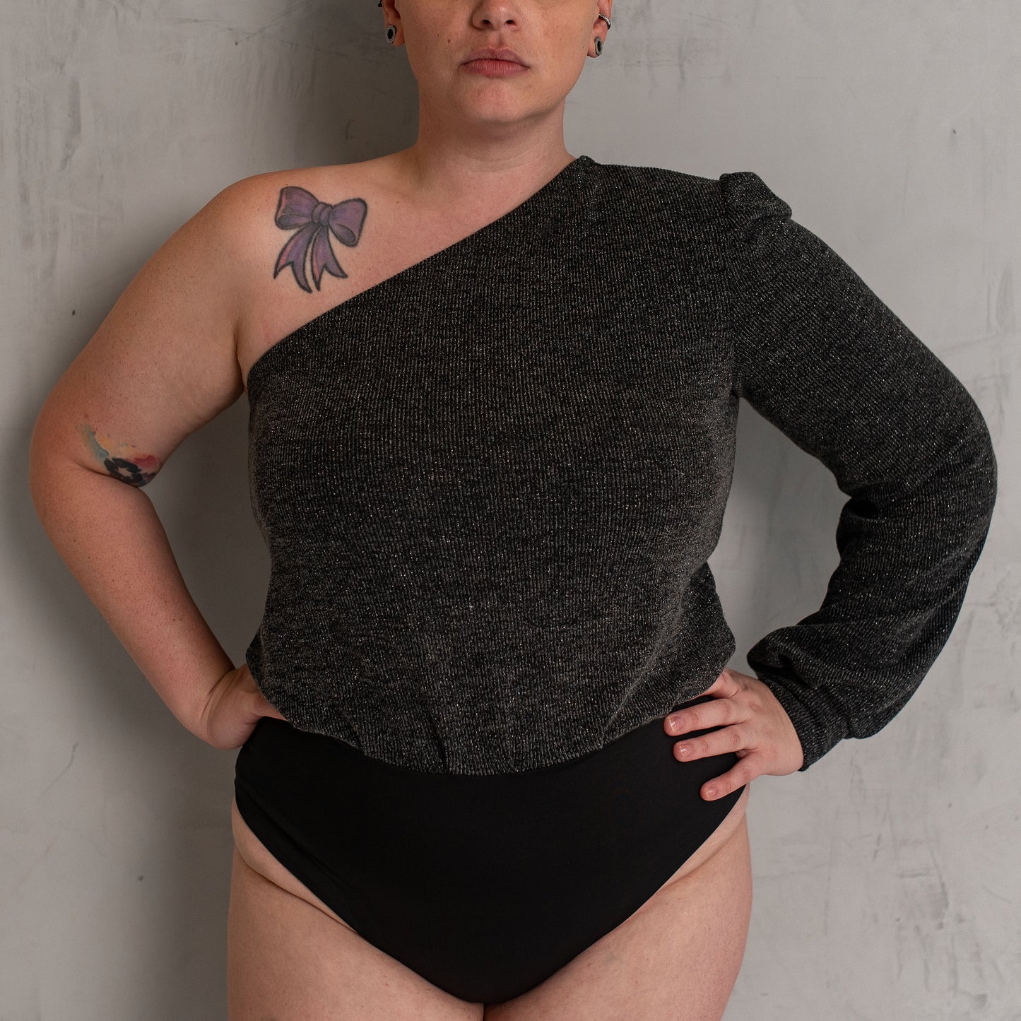 Body Reflita Tricot Lurex
